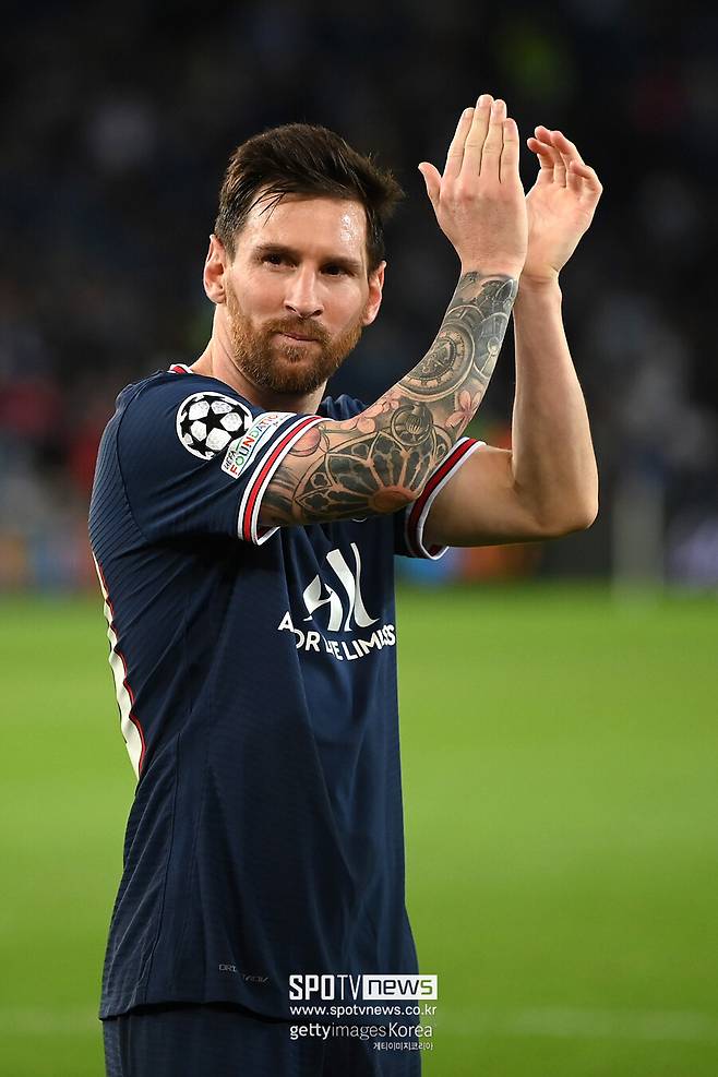 ▲ 파리 생제르맹 시절 메시