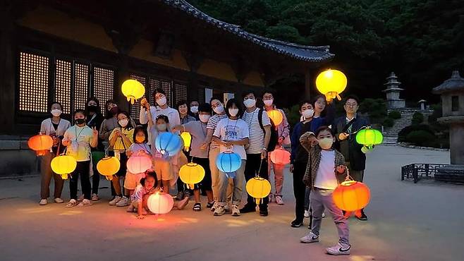 세계유산 활용사업 '그리운 부석사 야간기행' (사진=영주시 제공) *재판매 및 DB 금지