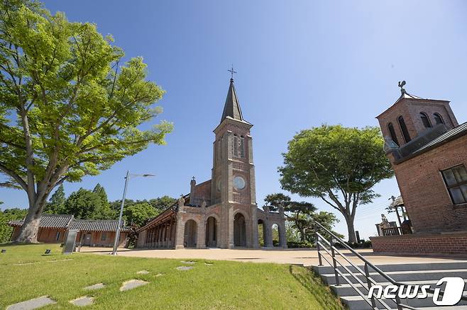 전북 익산시 망성면 화산리 나바위성당.(익산시 제공)2023.9.21./뉴스1