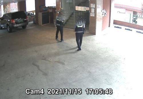 인천 흉기난동 당시 출동한 경찰관들 [피해자 측 제공=연합뉴스]