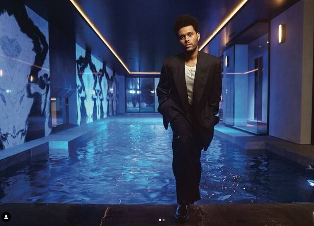 글로벌 팝스타 위켄드가 한국에서 제작하는 마이클 잭슨 헌정 앨범에 총괄 프로듀서로 참여한다. /위켄드 SNS 캡처