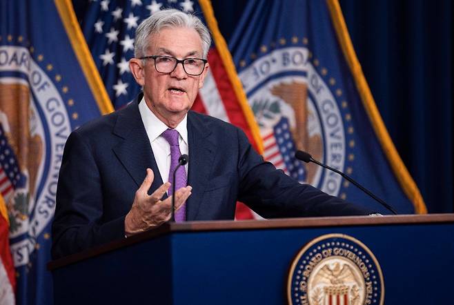 기준금리 동결은 동결인데, ‘매파적 동결’. AP 뉴시스