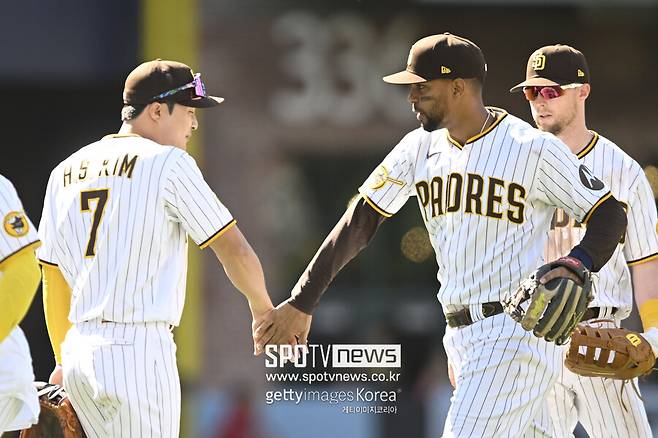 ▲ 다음 시즌이 더 기대되는 샌디에이고 키스톤 콤비