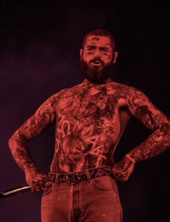 (사진=포스트 말론 SNS)