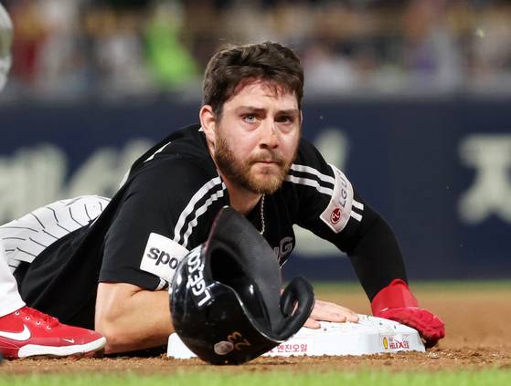 LG 트윈스의 복덩이 오스틴 딘. [연합뉴스]