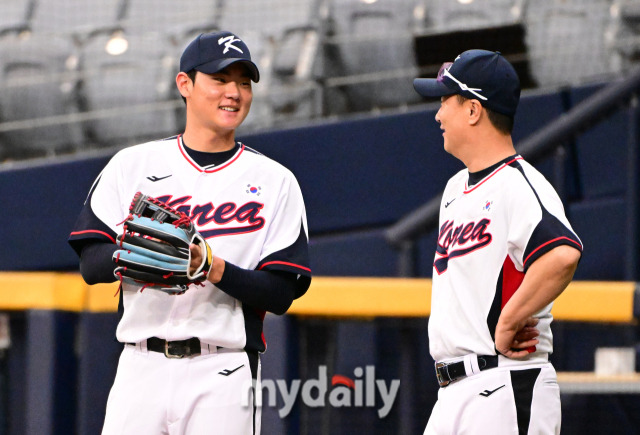 아시안게임 야구대표팀/고척=곽경훈 기자 kphoto@mydaily.co.kr