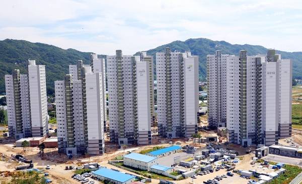 사진은 경기 양주 옥정신도시의 아파트 모습. [경기도청 제공]