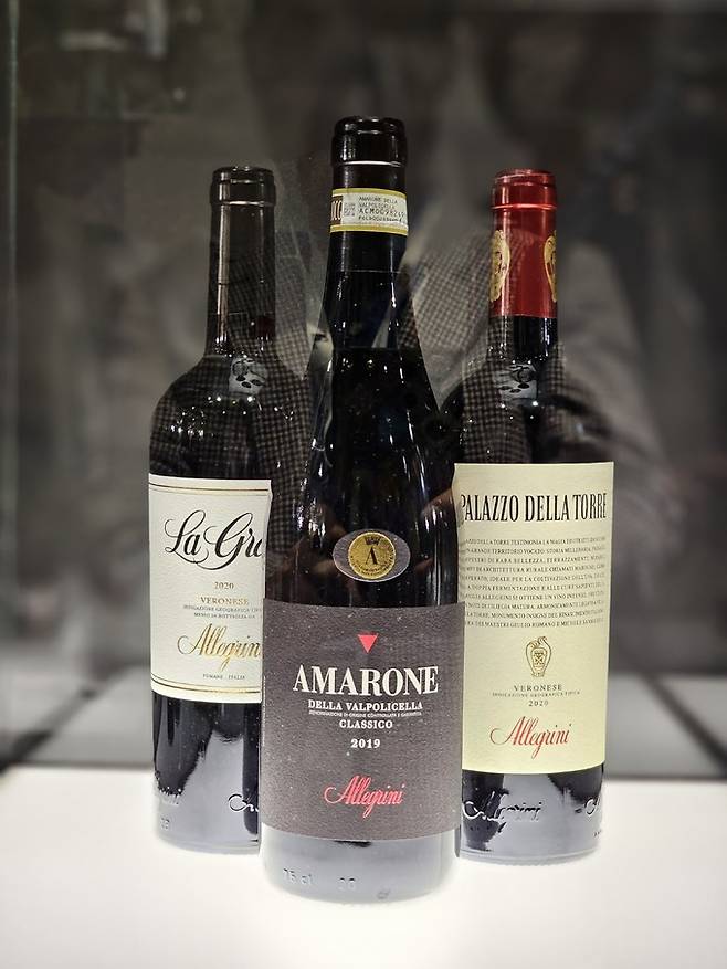 알레그리니 아마로네 와인.