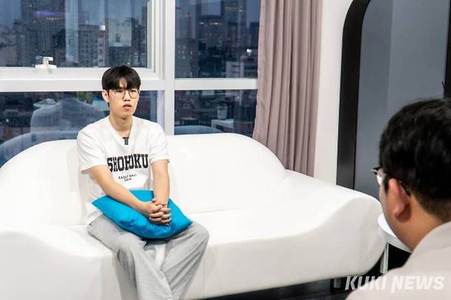 T1의 정글러 ‘오너’ 문현준. 사진=차종관 기자