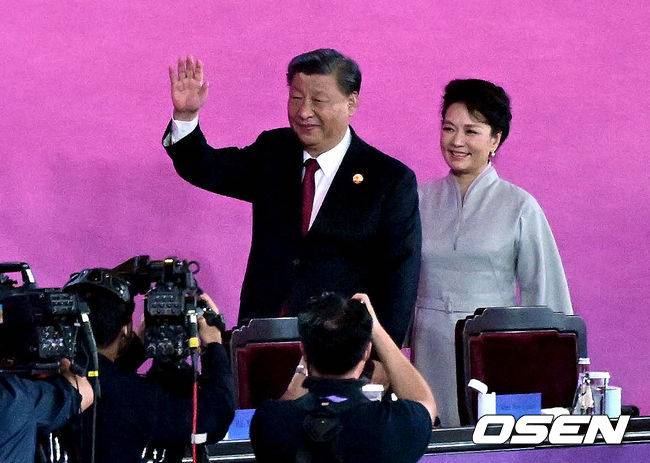 [OSEN=항저우(중국), 최규한 기자]시진핑 중국 국가주석이 개막식에 참석하고 있다. 2023.09.23 / dreamer@osen.co.kr