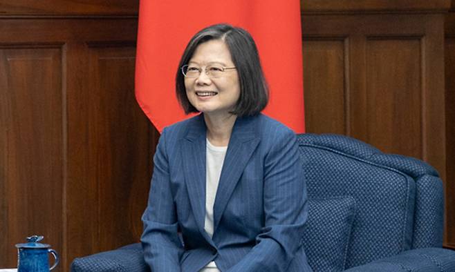 차이잉원 현 대만 총통. AP연합뉴스