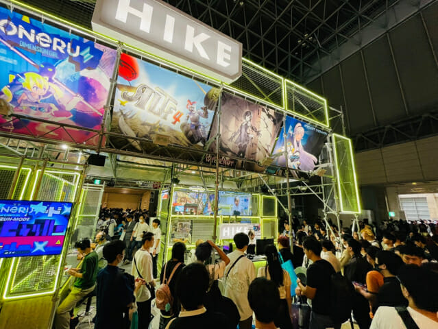 하이크 TGS2023 B2C부스전경