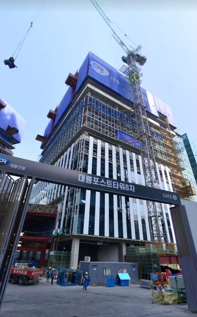 서울시 구로구 구로동 대륭포스트타워8차 지식산업센터. [네이버 로드뷰]