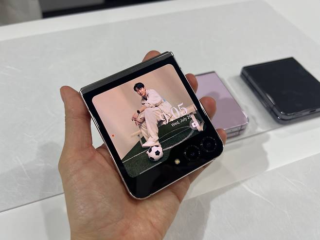 삼성전자 갤럭시Z플립5. [박혜림 기자/ rim@]