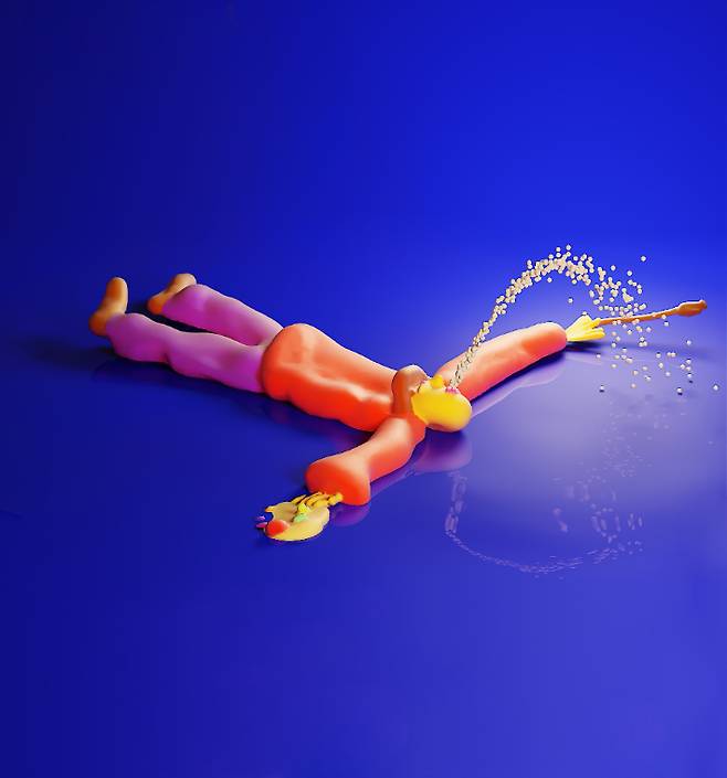 오스틴 리 작가의 '파운틴'. 롯데뮤지엄 제공