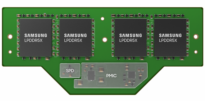 삼성전자가 업계 처음으로 선보인 LPCAMM / [사진제공=삼성전자]