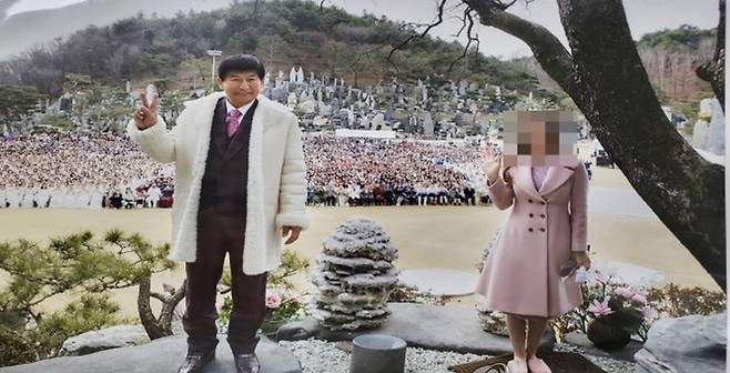 JMS 총재 정명석(오른쪽). / 사진=연합뉴스