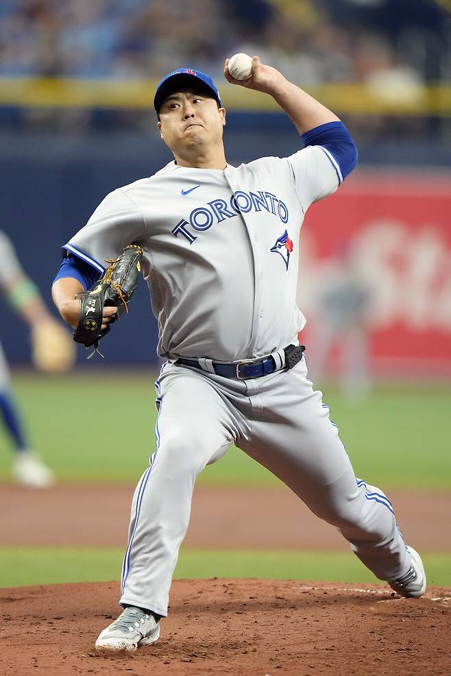 ▲ 30일 등판은 류현진이 토론토 유니폼을 입고 갖는 마지막 등판이 될 수도 있다 ⓒ연합뉴스/AP통신