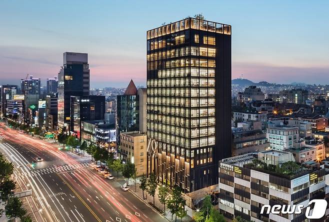 신세계인터내셔날 청담 사옥 전경.(신세계인터내셔날제공)