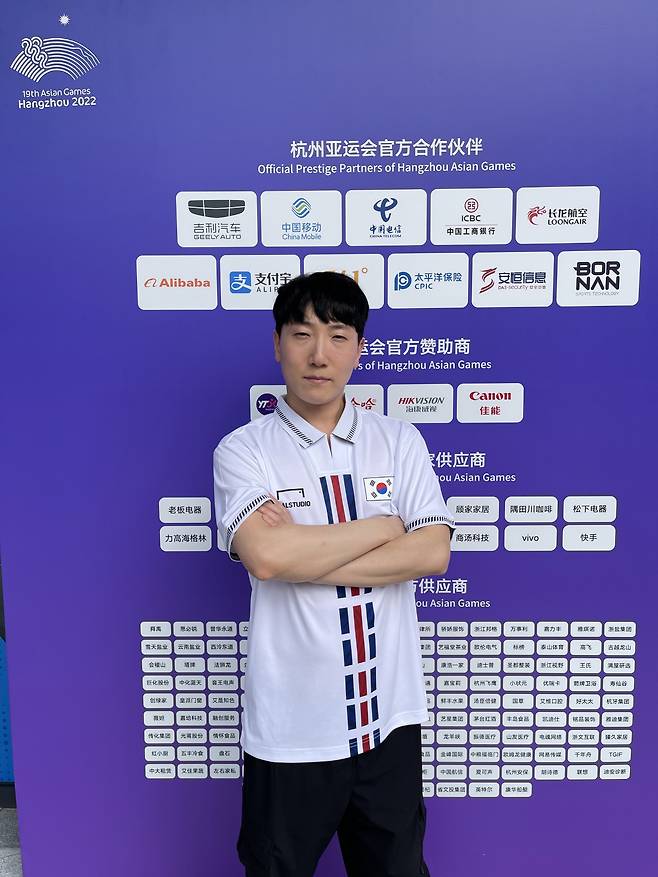 ◇'스트리트 파이터 5' 종목에서 결승까지 오른 김관우 사진제공=한국e스포츠협회