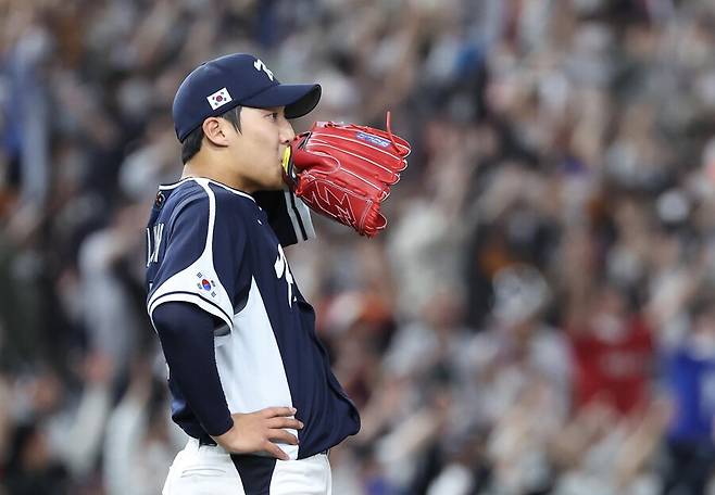 ▲ WBC에 참가했던 원태인. ⓒ연합뉴스