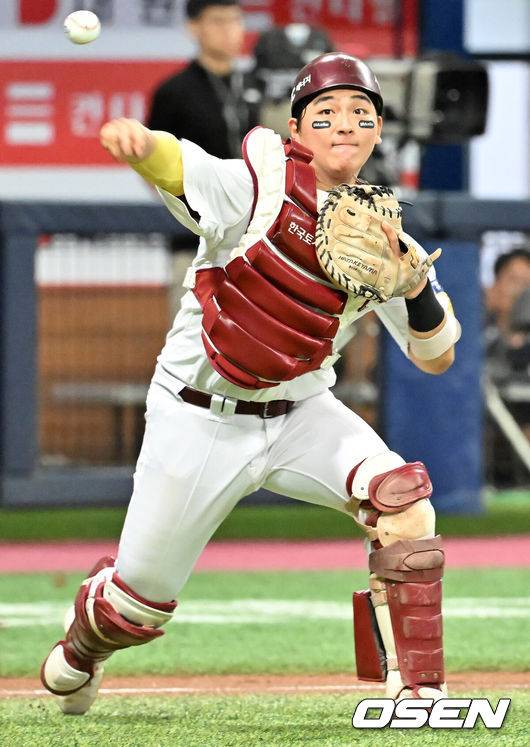 항저우 아시안게임 국가대표로 출전하는 키움 히어로즈 김동헌. /OSEN DB