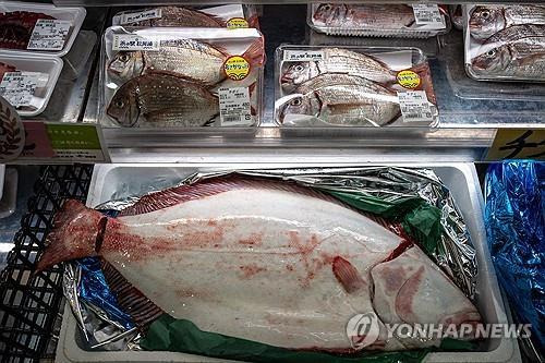 일본 후쿠시마 수산물 [AFP 연합뉴스 자료사진. 재판매 및 DB 금지]