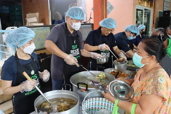 주태국 대사관 추석맞이 나눔 행사 [주태국 한국문화원 제공. 재판매 및 DB 금지]