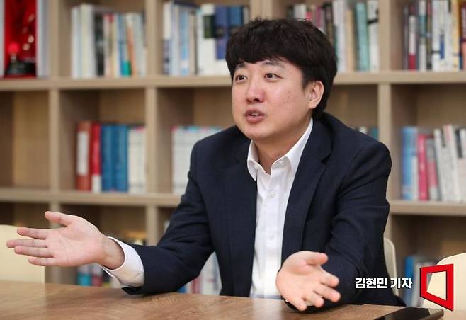 이준석 전 대표는 "지금대로라면 수도권에서 지난 총선보다 더 안 좋을 수 있다"고 전망했다 . 사진=김현민 기자 kimhyun81@