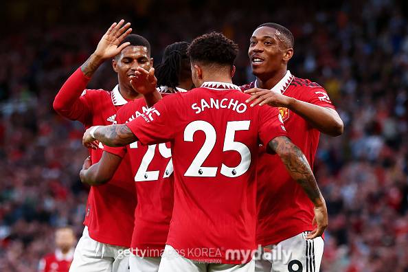 맨유 공격수들/게티이미지코리아