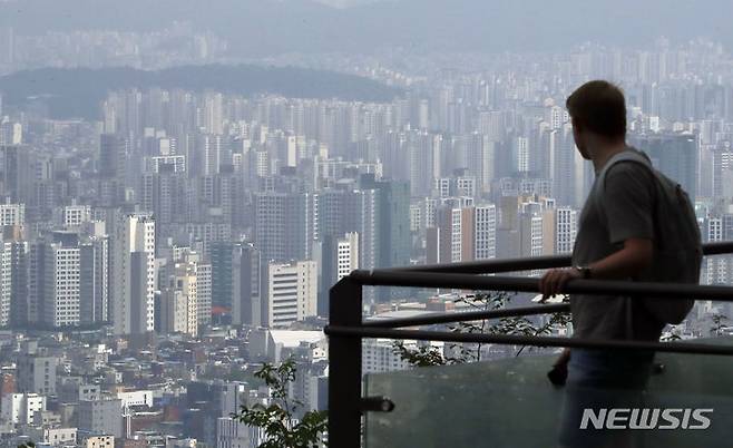 사진은 서울 시내 아파트 일대 모습. 뉴시스 자료사진.