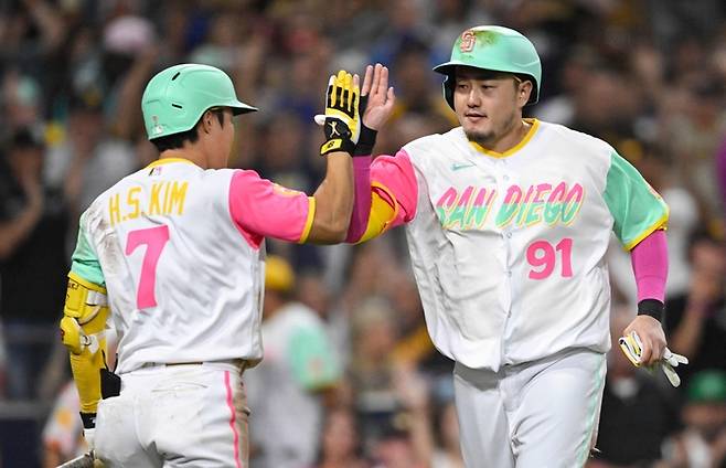 피츠버그 파이어리츠에서 샌디에이고 파드리스로 트레이드된 최지만은 부상과 부진이 겹쳐 데뷔 후 최악의 시즌을 보냈다. AFP연합뉴스