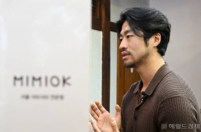 박재현 로프컴퍼니 대표가 지난달 26일 오후 서울 용산구 미미옥 신용산점에서 헤럴드경제와 인터뷰를 하고 있다. 이상섭 기자