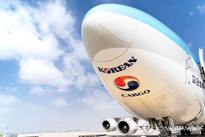 대한항공 보잉 747-8F 화물기 [대한항공 제공. 재판매 및 DB 금지]