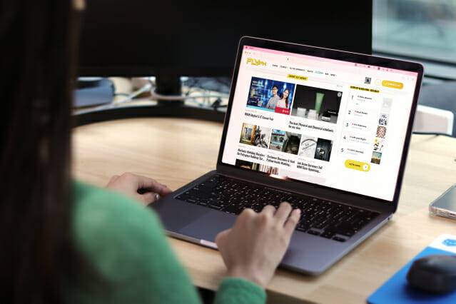 데이블이 제공하는 추천 서비스 장면.