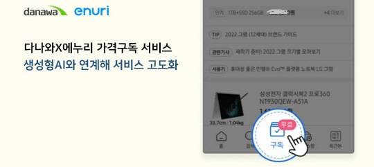 '가격구독 서비스' 홍보 이미지. 커넥트웨이브 제공