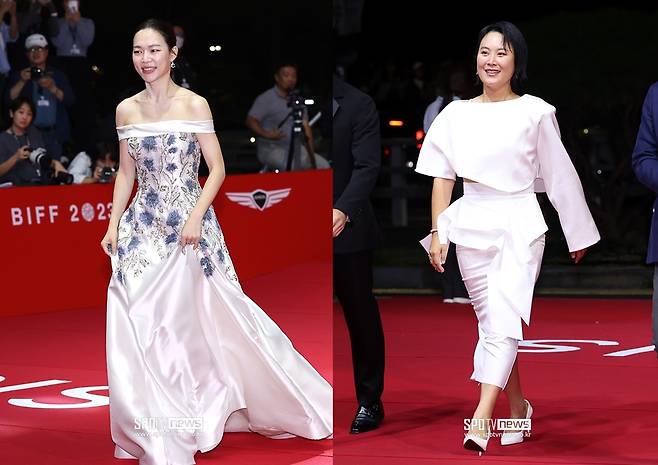 ▲ 한예리(왼쪽), 김재화. ⓒ곽혜미 기자