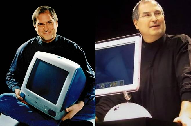 젊은 시절의 스티브 잡스 /사진=트위터 캡처