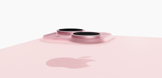 아이폰15 핑크 색상 모습 (사진=애플 홈페이지)