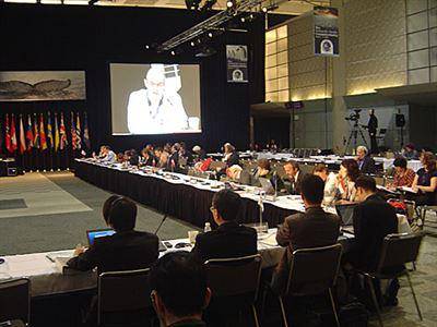 남극조약 협의 당사국회의 장면. 극지연구소 제공