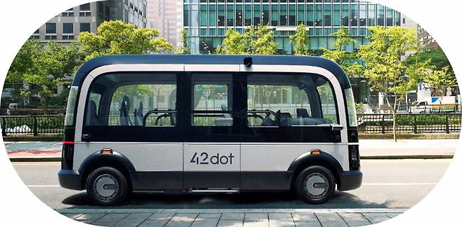 42dot autonomous bus [Courtesy of Hyundai Motor]