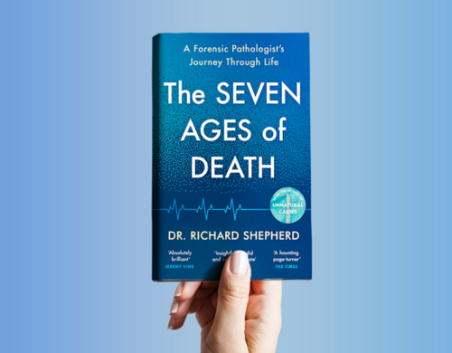 ‘죽음을 해부하는 의사’의 원서인 ‘The Seven Ages of DEATH’의 표지. [저자 리처드 셰퍼드 박사 홈페이지]