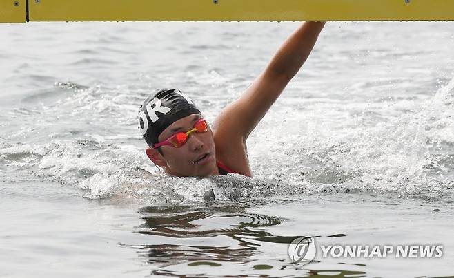 한국 마라톤 수영을 이끄는 박재훈 [연합뉴스 자료사진]