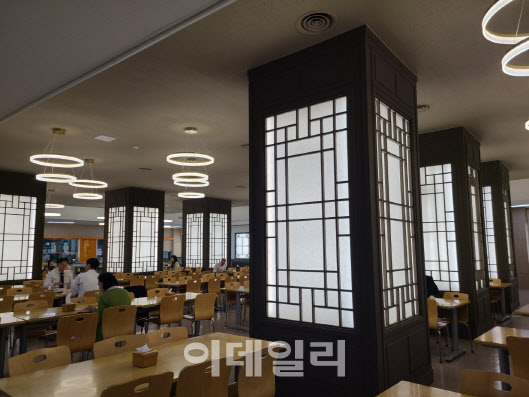 국회 본청 1식당 내부 모습(사진=김미영 기자)
