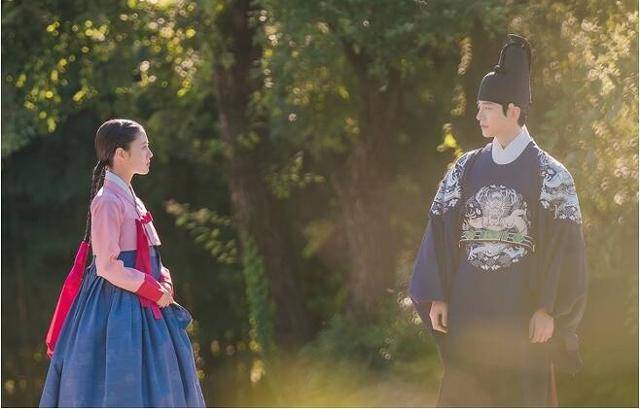 드라마 '옷소매 붉은 끝동'에서 정조를 연기했던 이준호. MBC 제공