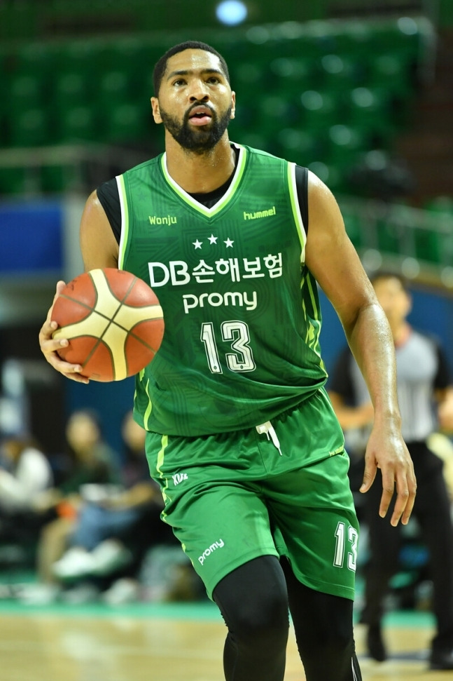 DB의 새 외국인 선수 디드릭 로슨.(KBL 제공)