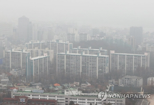 서울 강남구 일대 아파트 단지의 모습. 사진 연합뉴스