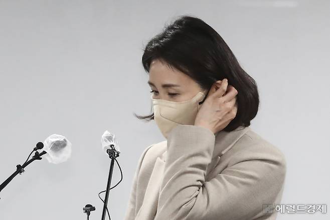 이재명 더불어민주당 대표의 부인 김혜경 씨. /이상섭 기자