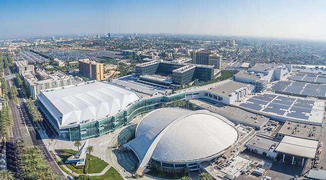 Anaheim Convention Center, California, U.S. [Courtesy of WKBC]