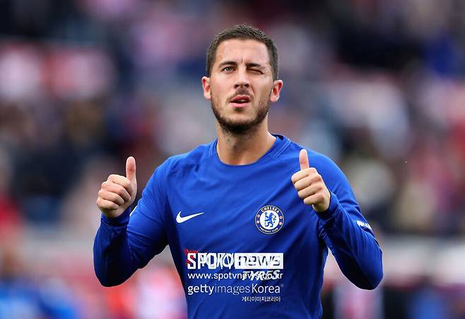 ▲ 첼시 시절, 프리미어리그 최고의 선수였던 아자르